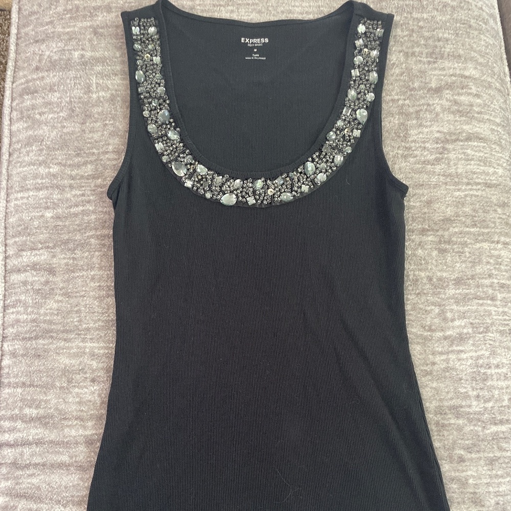 Express black tanktop